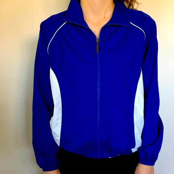 Blue wind jacket - Picture 1 of 6